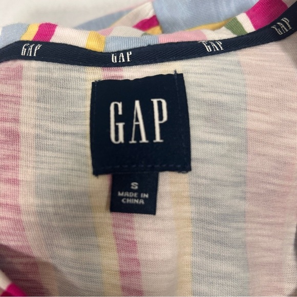 2 for$15 GAP Pink and Purple Tiered Ruffled Sundress - Picture 8 of 12